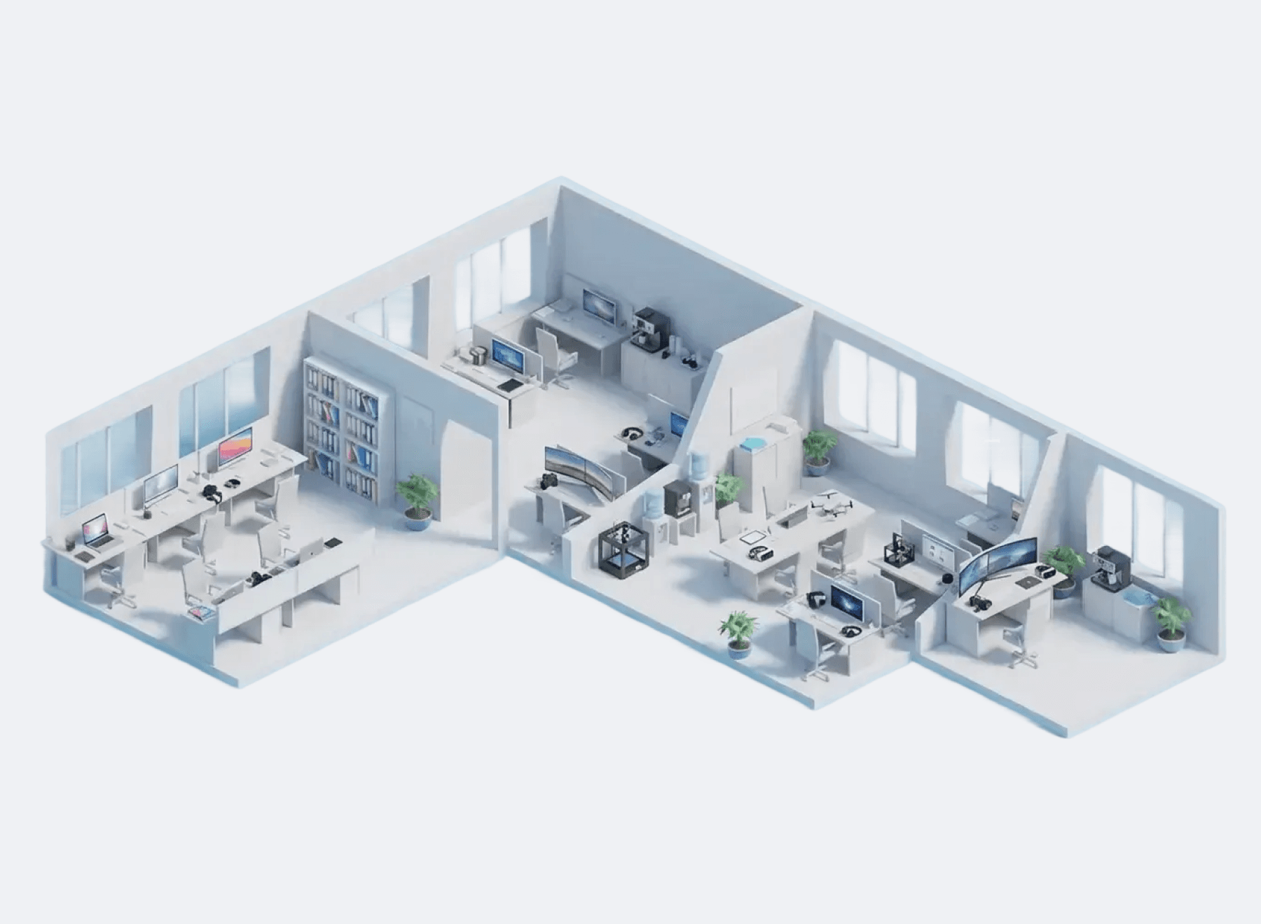 노트북 및 고가 자산 위치 모니터링