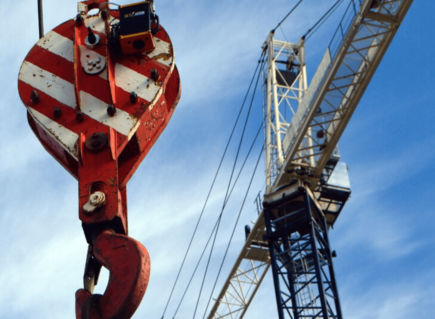 크레인 위치 실시간 모니터링