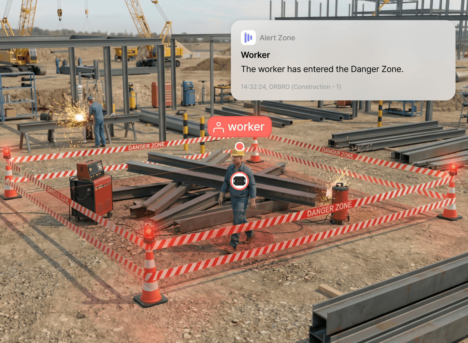 위험구역 진입 시 자동 알림