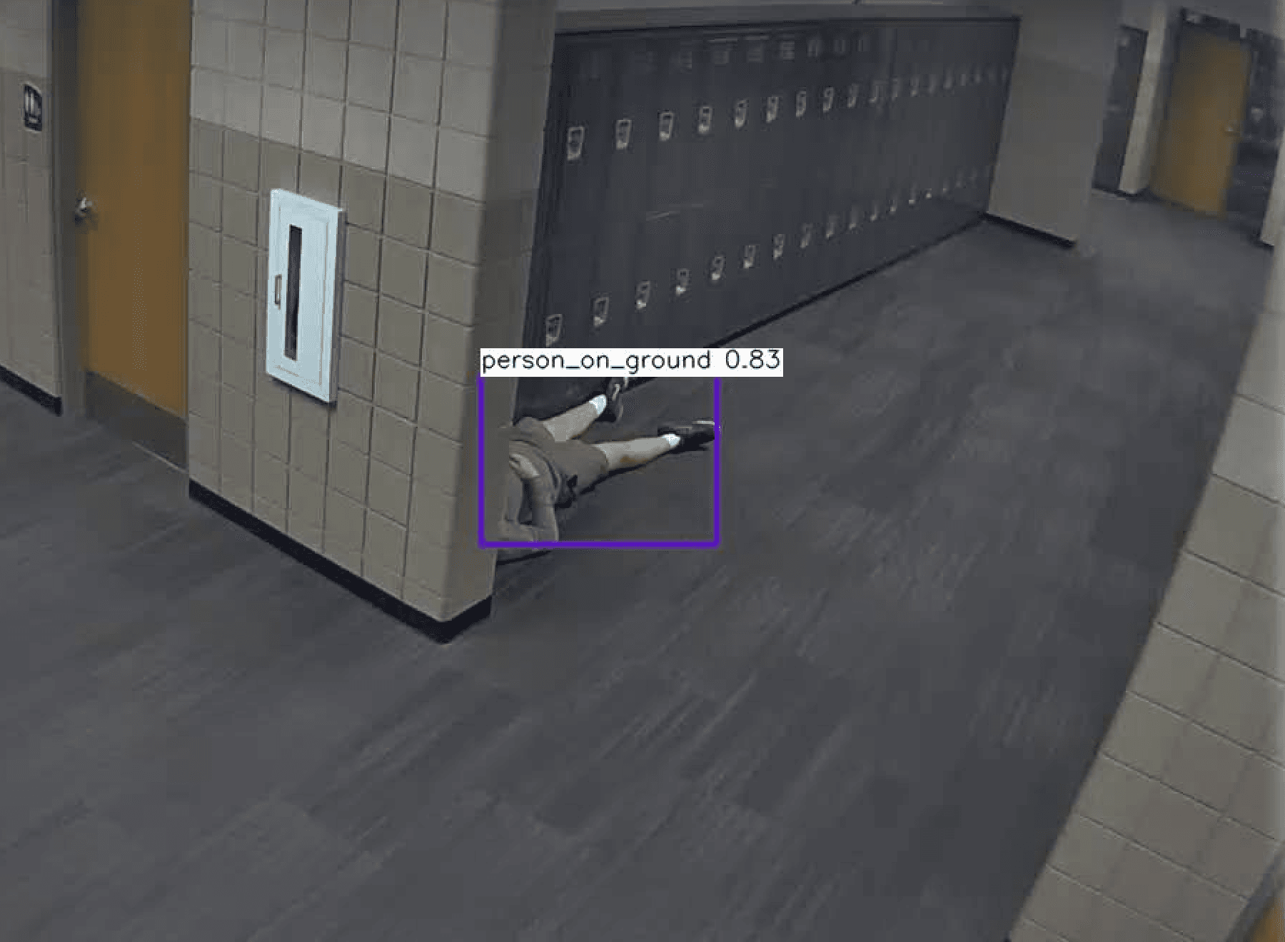 복도 · 계단 등 낙상 사고 감지 및 경보