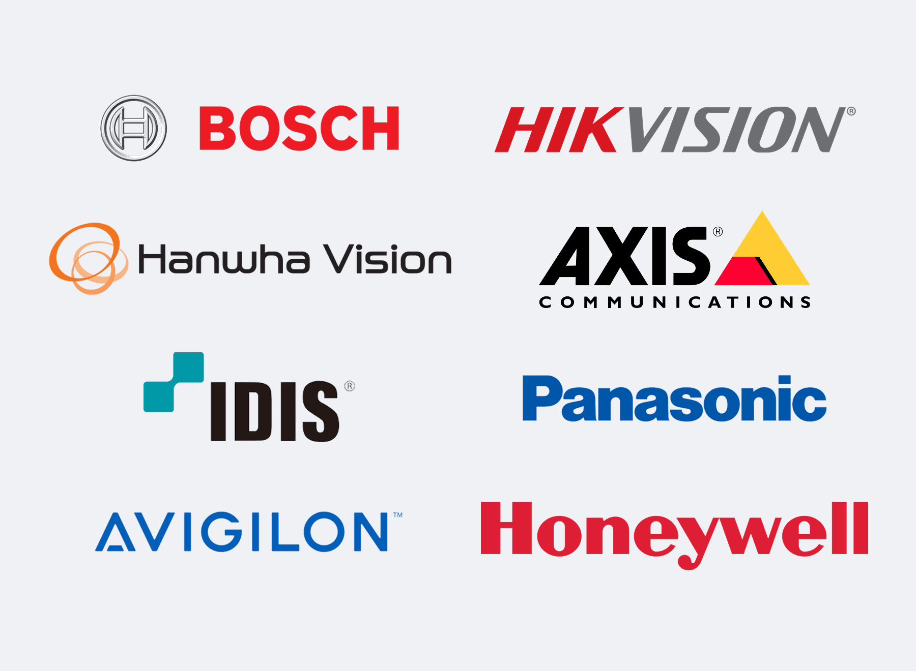 다양한 제조사 카메라 연동 지원