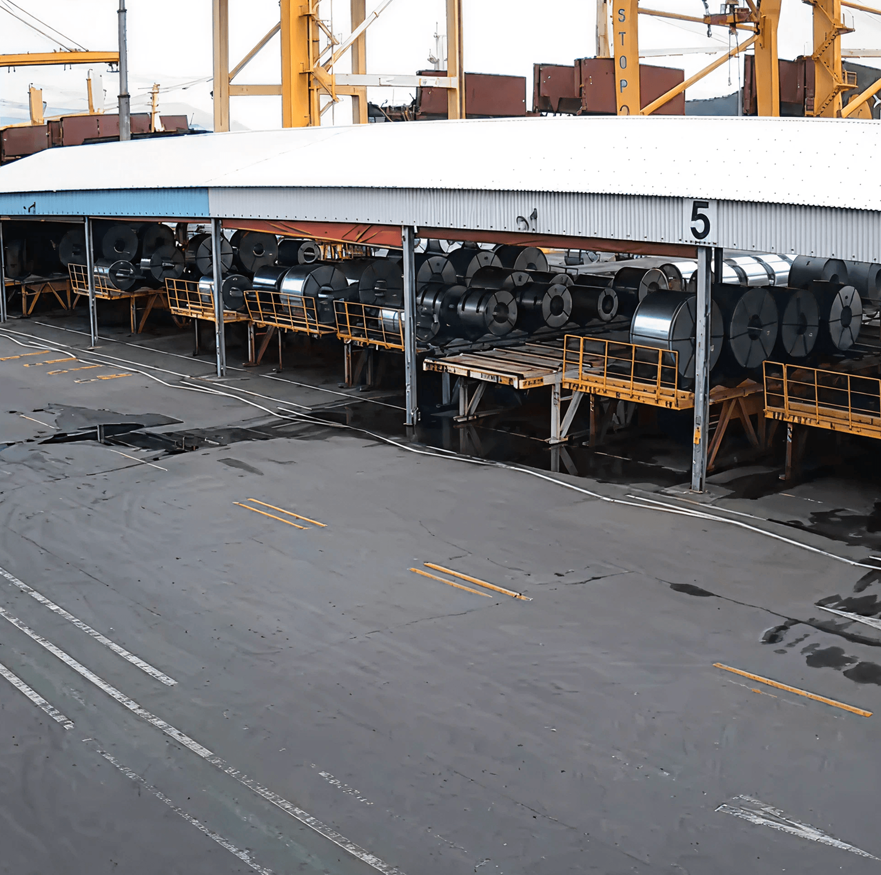 철강 자산의 재고를 자동으로 집계하고 흐름까지 분석하세요