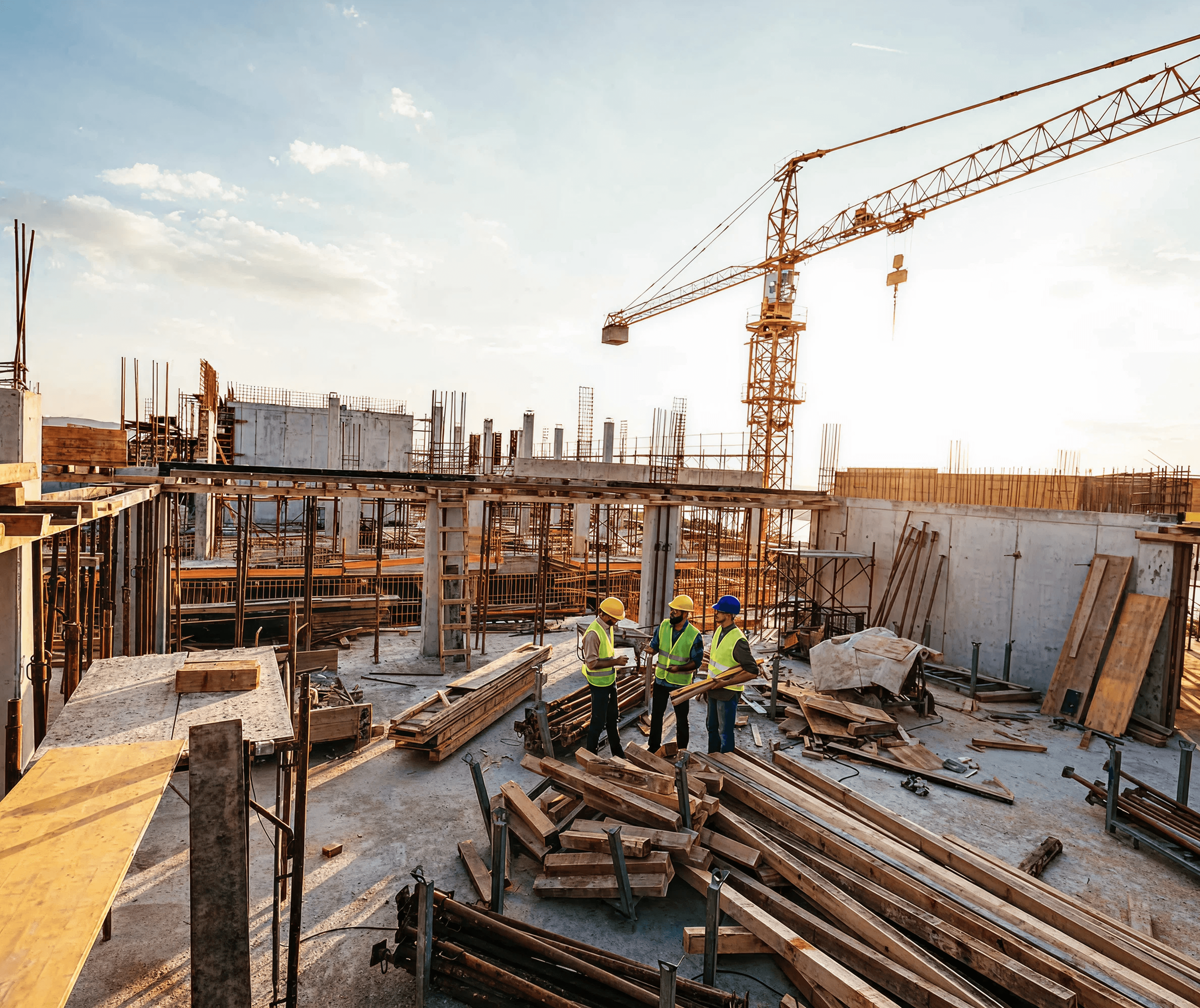 크레인의 움직임을 실시간으로 감지해 작업자의 안전을 확보하세요